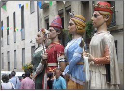 santo domingo jaiak fiestas santo domingo fiestas populares jai herrikoiak alde zaharreko erraldoiak gigantes casco viejo pamplona