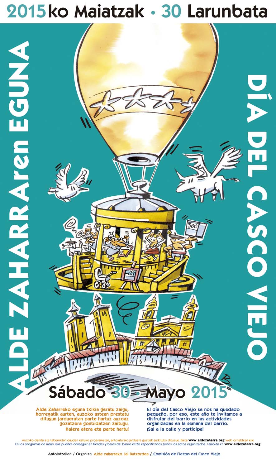 alde zaharreko eguna dia casco viejo pamplona