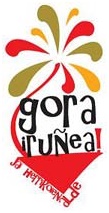 gora iruñea logoa jai herrikoiak fiestas populares iruñea pamplona