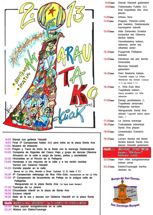 jarauta kaleko jaiak fiestas de la calle jarauta